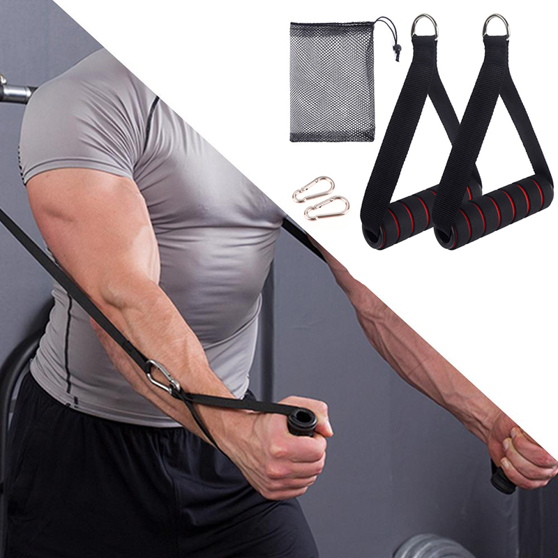 Gymnastic Ring - Pegangan Mesin Kabel Heavy Duty Dengan